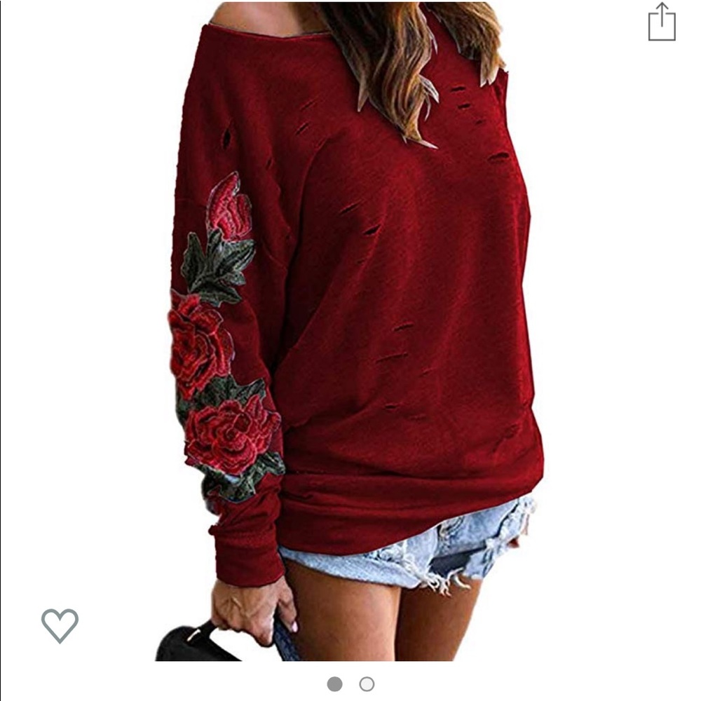 Maroon Sweatshirt - Picture 2 of 8